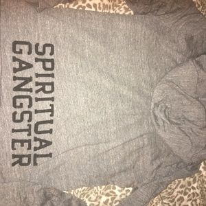 Spiritual Gangster lightweight zip-up